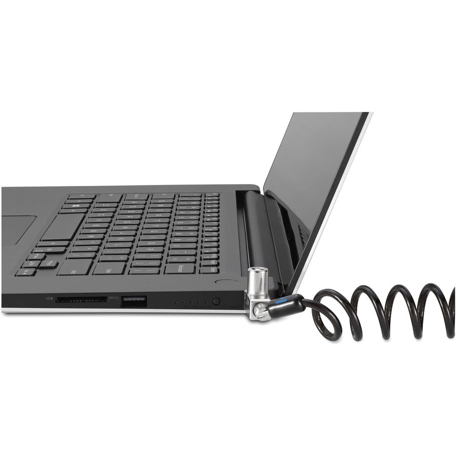 Kensington Slim N17 2.0 Portable Keyed Laptop Lock For Wedge-Shaped Slots