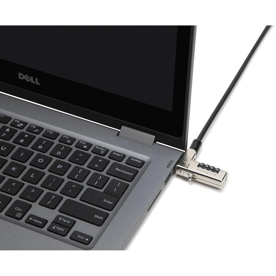 Kensington Slim N17 Serialised Combination Laptop Lock For Wedge-Shaped Slots