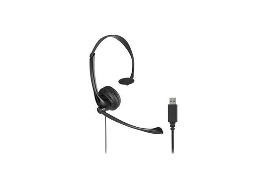 Kensington Usb Mono Headset With Mic And Volume Control