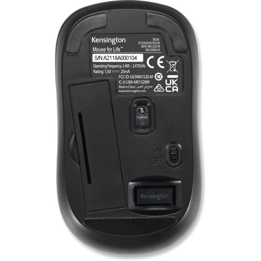 Kensington Wireless Mouse For Life K74532Wwa