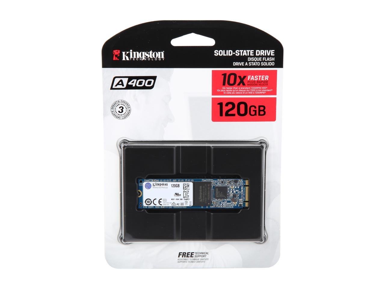 Kingston A400 120Gb M.2 2280 Sata3 Solid State Drive (3D Nand)