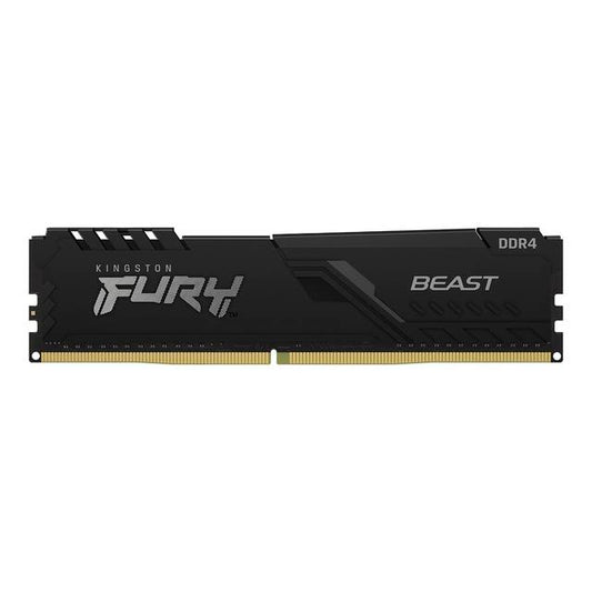 Kingston Fury Beast Black Kf426C16Bb1/16 Ddr4-2666 16Gb/2Gx64 Intel Xmp Cl16 Desktop Memory (New Item!)