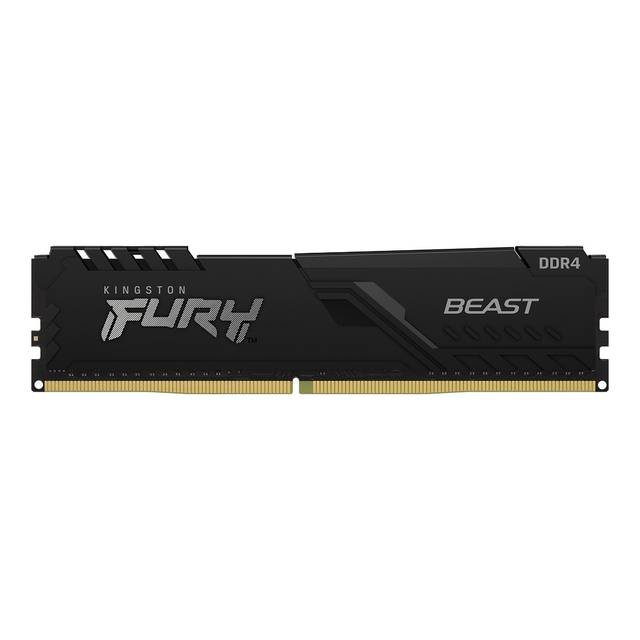 Kingston Fury Beast Black Kf426C16Bb1/16 Ddr4-2666 16Gb/2Gx64 Intel Xmp Cl16 Desktop Memory (New Item!)