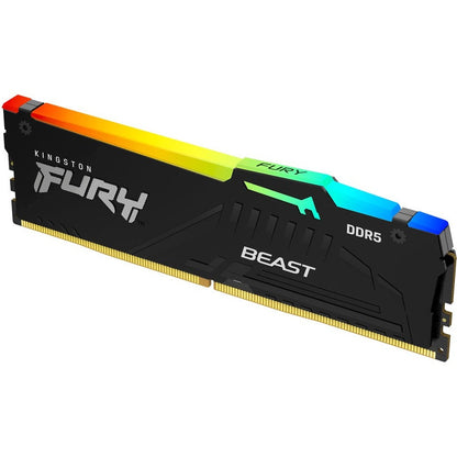 Kingston Fury Beast 16Gb (2 X 8Gb) Ddr5 Sdram Memory Kit Kf548C38Bbak2-16