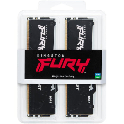 Kingston Fury Beast 16Gb (2 X 8Gb) Ddr5 Sdram Memory Kit Kf556C40Bbak2-16