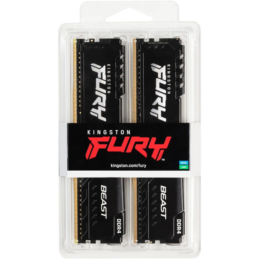 Kingston Fury Beast 32Gb (2 X 16Gb) Ddr4 Sdram Memory Kit Kf426C16Bb1K2/32