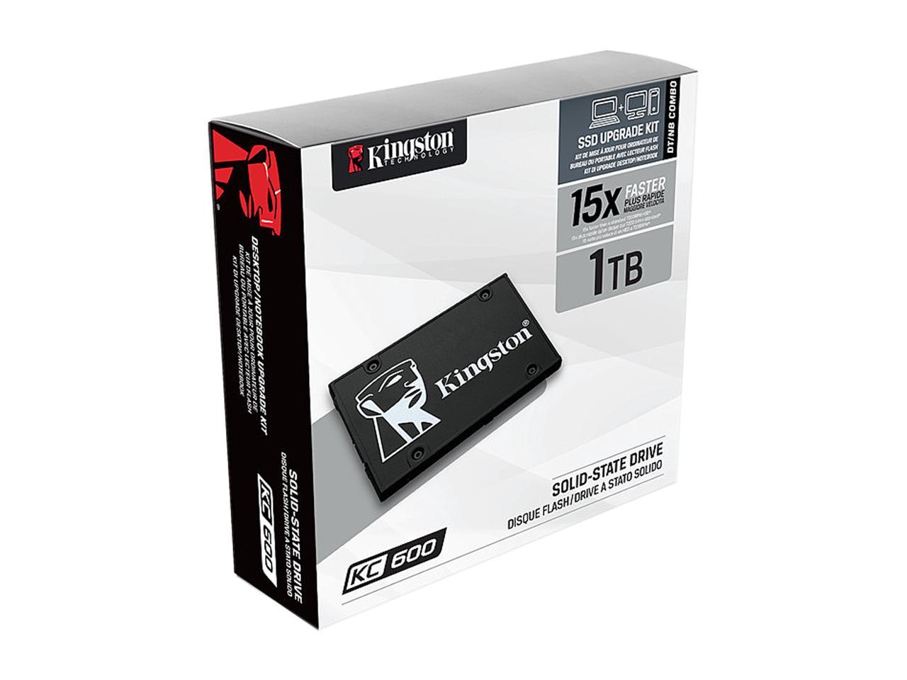 Kingston Kc600 1Tb 2.5 Inch Sata3 Solid State Drive (3D Tlc)