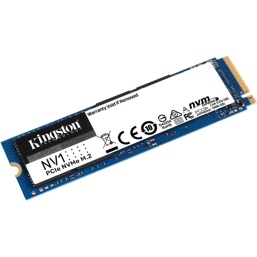 Kingston Nv1 500G M.2 2280 Nvme Pcie Internal Ssd Up To 2100 Mb/S Snvs/500G