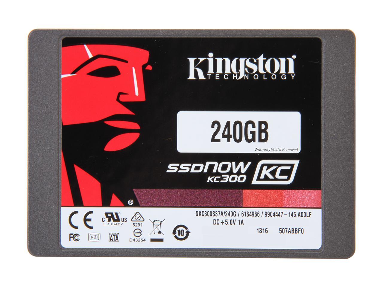 Disque Dur SSD KingSton 240 Go / 2.5