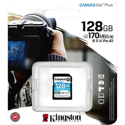 Kingston Technology Canvas Go! Plus 128 Gb Sd Uhs-I Class 10