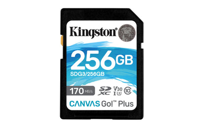 Kingston Technology Canvas Go! Plus 256 Gb Sd Uhs-I Class 10