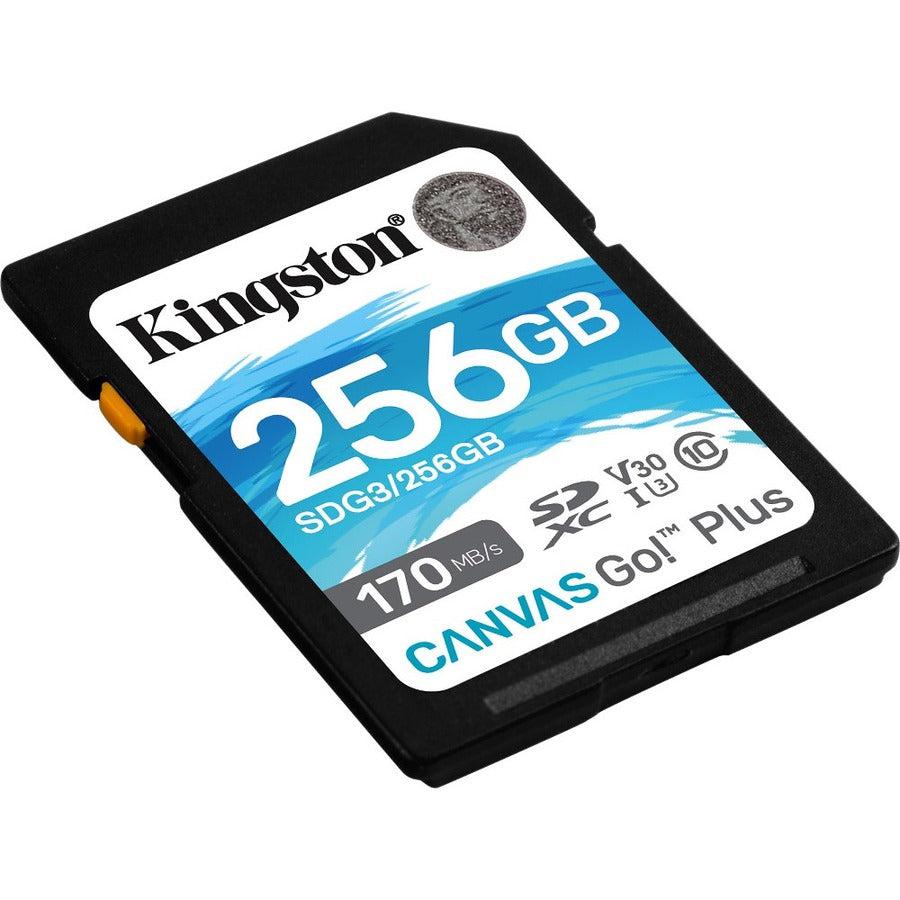 Kingston Technology Canvas Go! Plus 256 Gb Sd Uhs-I Class 10