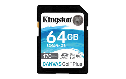 Kingston Technology Canvas Go! Plus 64 Gb Sd Uhs-I Class 10