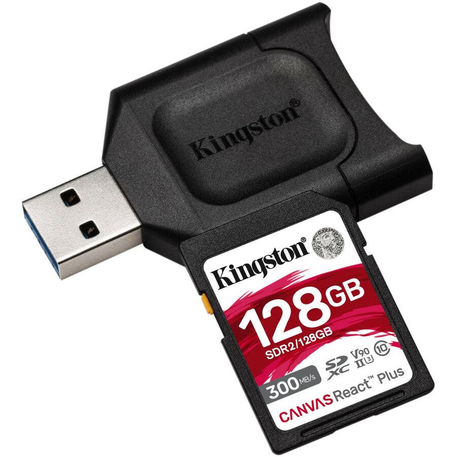 Kingston Technology Canvas React Plus 128 Gb Sd Uhs-Ii Class 10