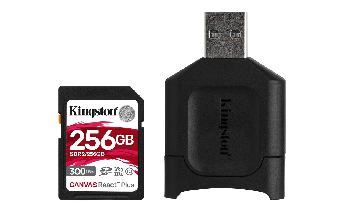 Kingston Technology Canvas React Plus 256 Gb Sd Uhs-Ii Class 10