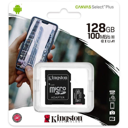 Kingston Technology Canvas Select Plus 128 Gb Microsdxc Uhs-I Class 10