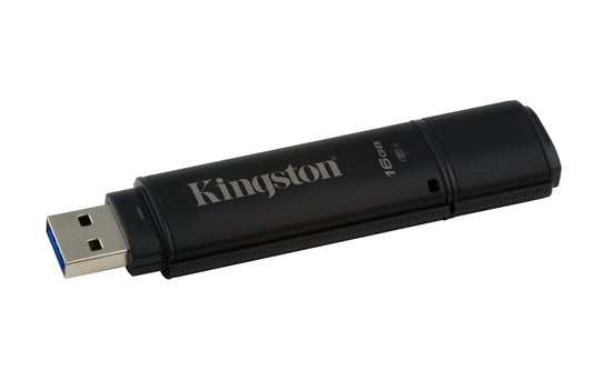 Kingston Technology Datatraveler 4000G2 With Management 16Gb Usb Flash Drive Usb Type-A 3.2 Gen 1 (3.1 Gen 1) Black