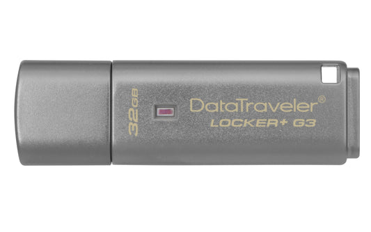 Kingston Technology Datatraveler Locker+ G3 32Gb Usb Flash Drive Usb Type-A 3.2 Gen 1 (3.1 Gen 1) Silver