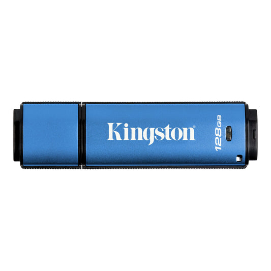 Kingston Technology Datatraveler Vp30 Usb Flash Drive 128 Gb Usb Type-A 3.2 Gen 2 (3.1 Gen 2) Blue