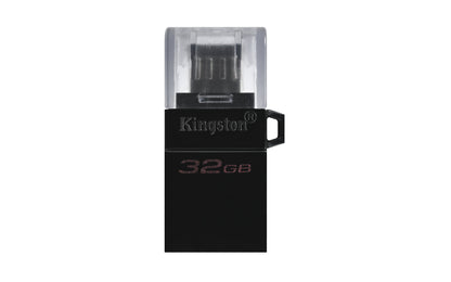 Kingston Technology Datatraveler Microduo3 G2 Usb Flash Drive 32 Gb Usb Type-A / Micro-Usb 3.2 Gen 1 (3.1 Gen 1) Black