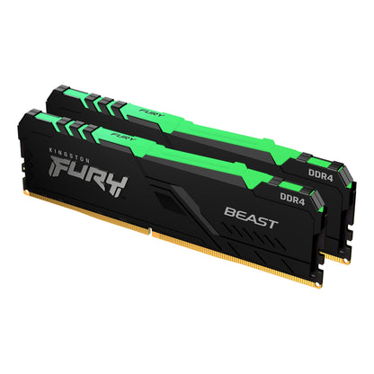 Kingston Technology Fury Beast Rgb Memory Module 64 Gb 2 X 32 Gb Ddr4 3000 Mhz