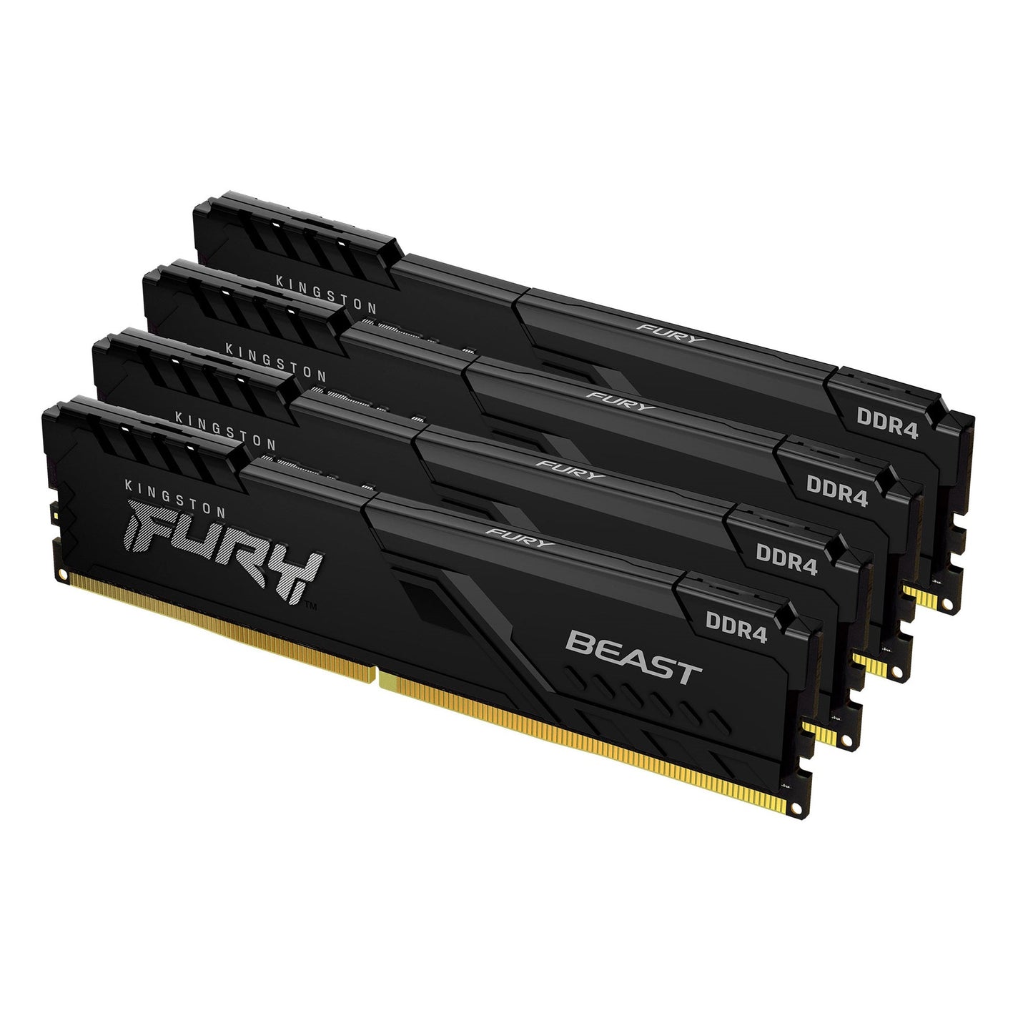 Kingston Technology Fury Beast Memory Module 128 Gb 4 X 32 Gb Ddr4 2666 Mhz