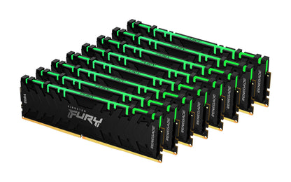Kingston Technology Fury Renegade Rgb Memory Module 256 Gb 8 X 32 Gb Ddr4 3200 Mhz