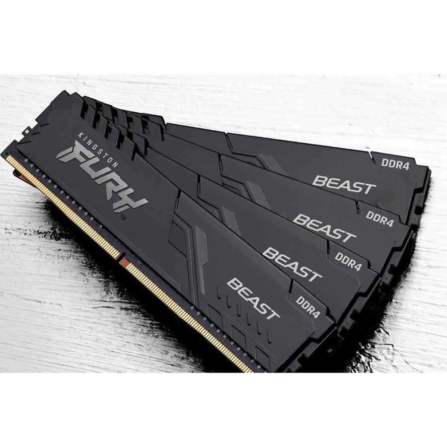 Kingston Technology Fury Beast Memory Module 32 Gb 4 X 8 Gb Ddr4 3600 Mhz