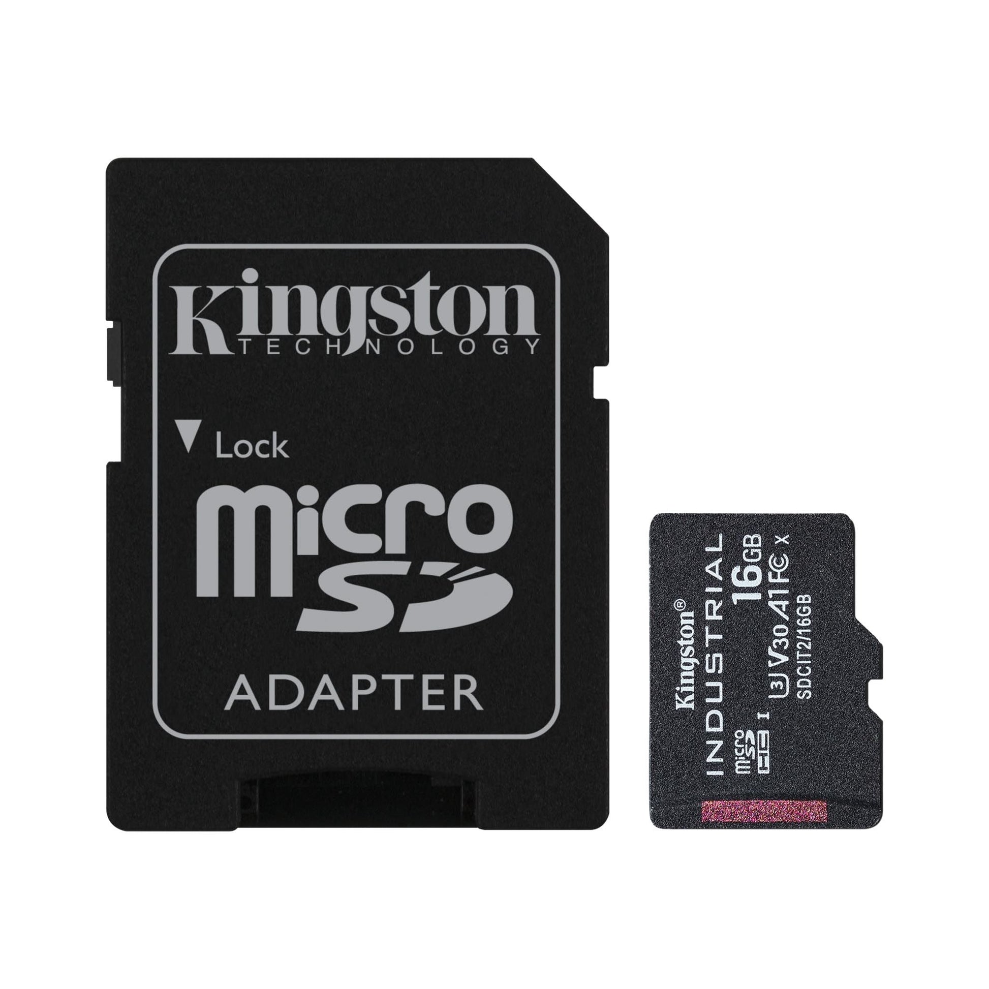 Kingston Technology Industrial 16 Gb Microsdhc Uhs-I Class 10