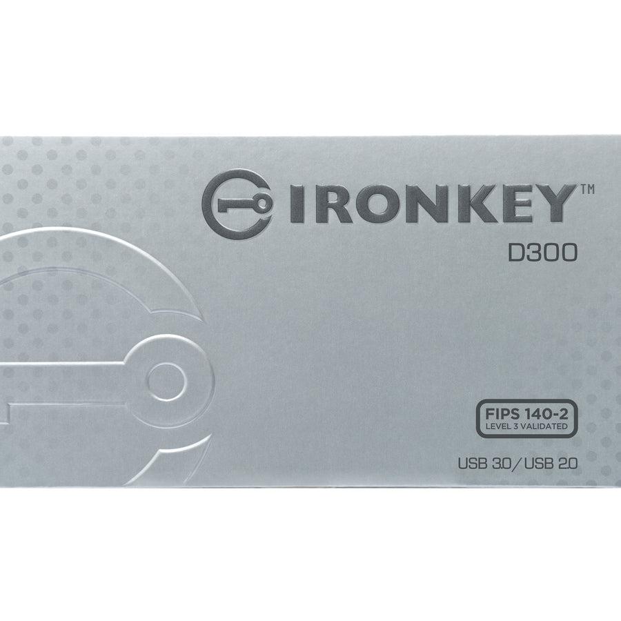 Kingston Technology Ironkey D300 Usb Flash Drive 64 Gb Usb Type-A 3.2 Gen 1 (3.1 Gen 1) Black