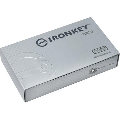 Kingston Technology Ironkey D300 Usb Flash Drive 8 Gb Usb Type-A 3.2 Gen 1 (3.1 Gen 1) Black