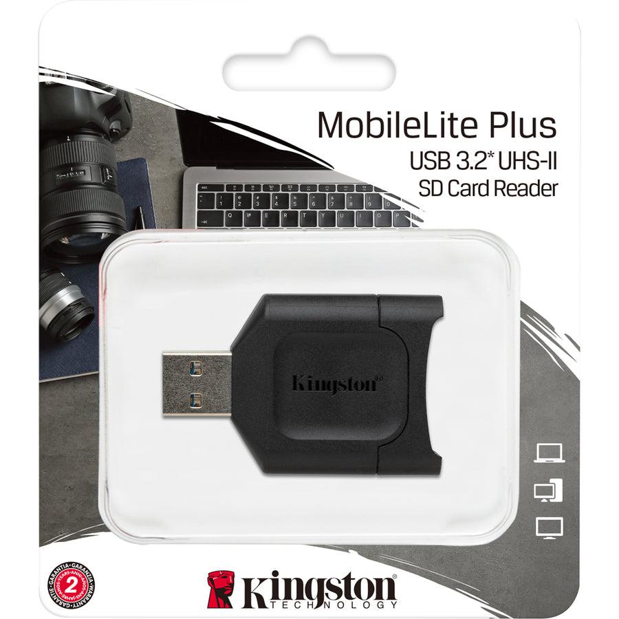 Kingston Technology Mobilelite Plus Card Reader Usb 3.2 Gen 1 (3.1 Gen 1) Type-A Black