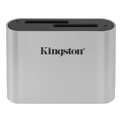Kingston Technology Workflow Sd Reader Card Reader Usb 3.2 Gen 1 (3.1 Gen 1) Black, Silver