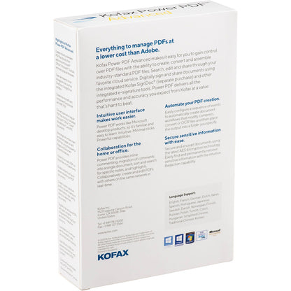 Kofax Power Pdf Advanced V4.0