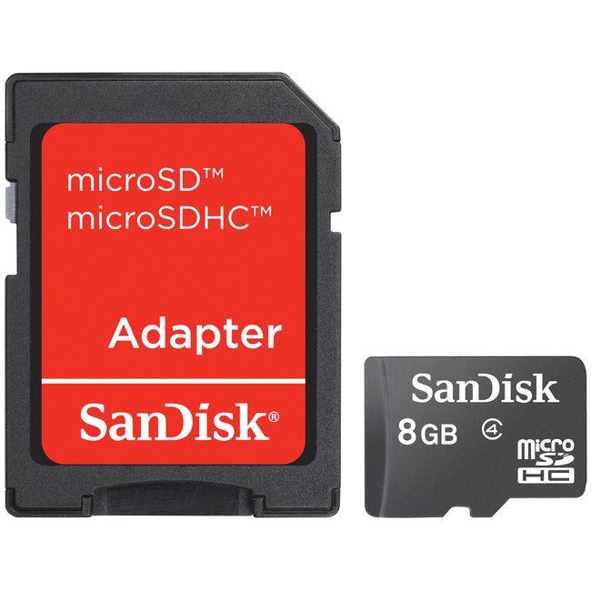 La 8Gb Microsdhc W/ Adapter,(Moq 50)