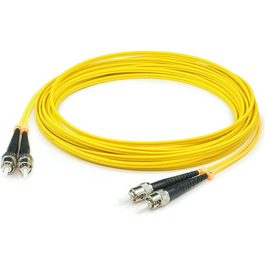 Lc/St M/M Patch Cbl,59M Yellow Os2 Plenum Fiber