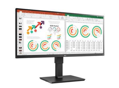 Lg 34Bn770-B Computer Monitor 86.4 Cm (34") 3440 X 1440 Pixels Ultrawide Quad Hd Lcd Black