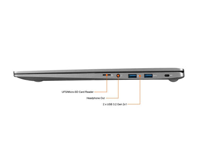Lg Gram Ultra-Slim Laptop 17Z95N-G.Aas8U1 Intel Core I7 11Th Gen 1165G7 (2.80 Ghz) 16 Gb Memory 1 Tb