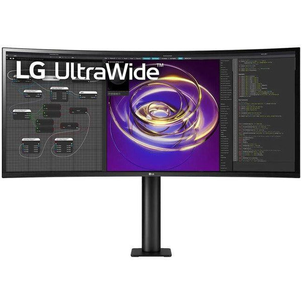 LG 34BQ60QC-B Monitor IPS QHD UltraWide Curvo 21:9