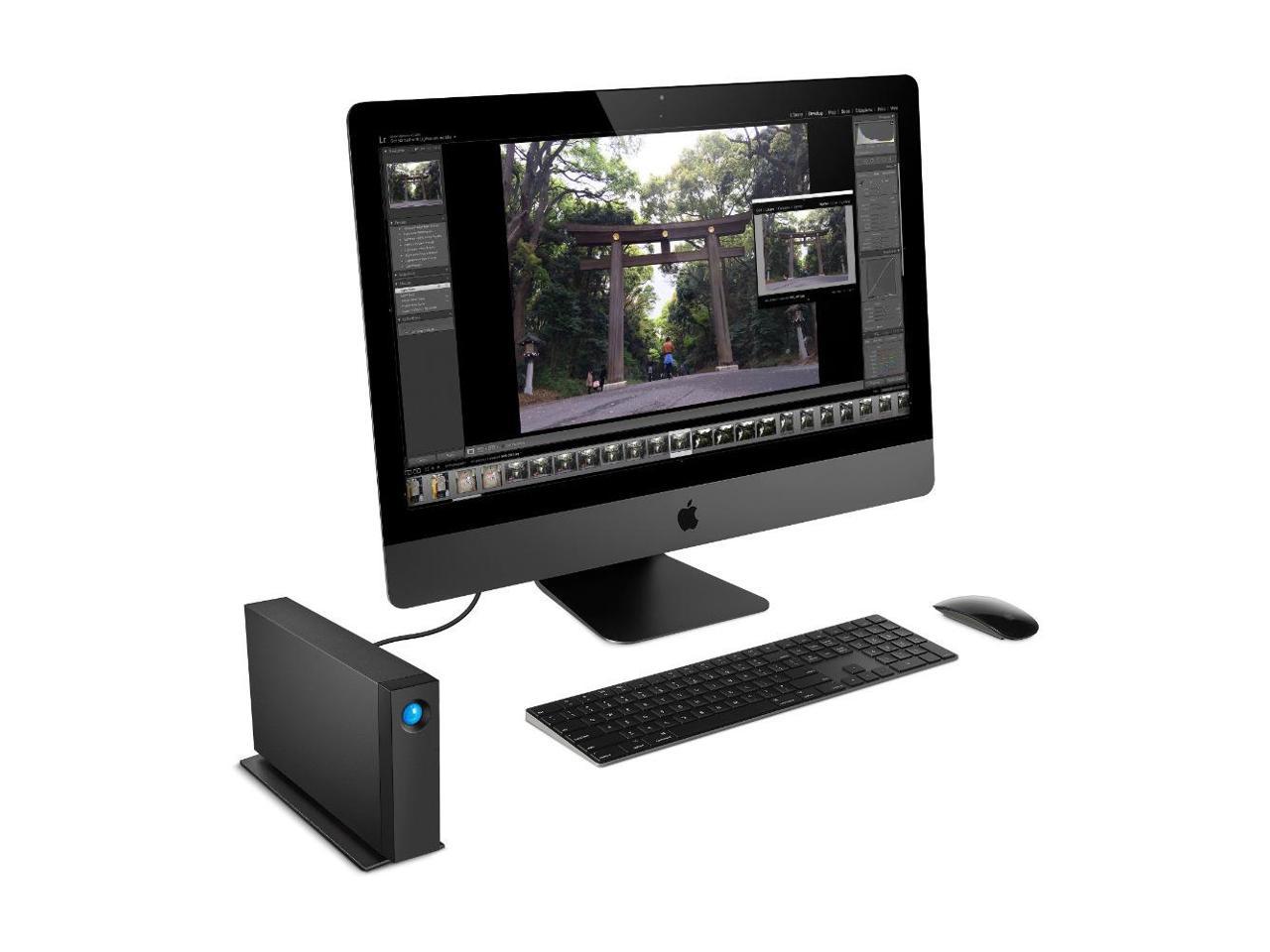 Lacie D2 Professional 8Tb Usb 3.1, Type-C Desktop Drive Stha8000800 Black