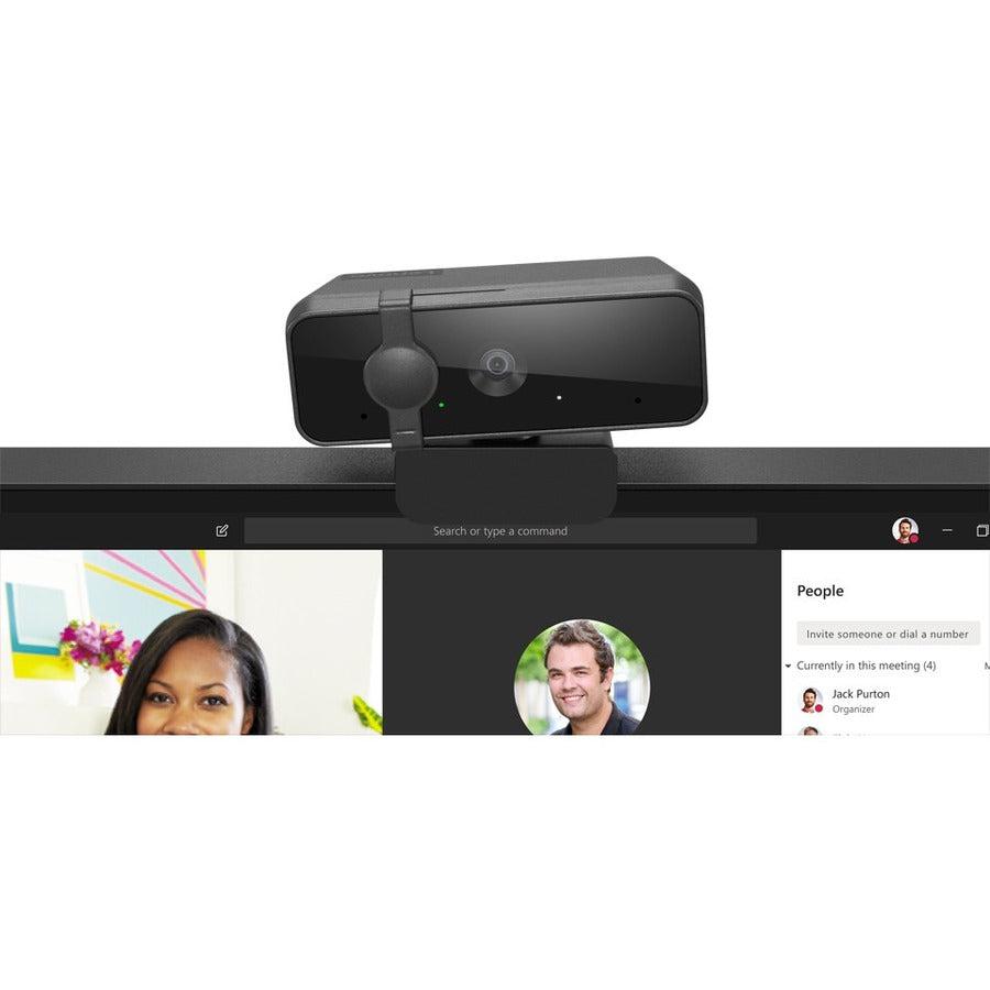 Lenovo 4Xc1B34802 Webcam 2 Mp 1920 X 1080 Pixels Usb 2.0 Black