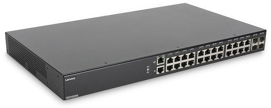 Lenovo Ce0128Tb Managed L2/L3 Gigabit Ethernet (10/100/1000) Power Over Ethernet (Poe) 1U Black