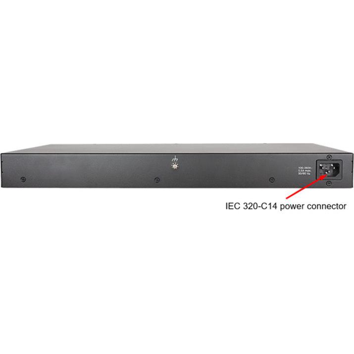 Lenovo Ce0152Pb Managed L2/L3 Gigabit Ethernet (10/100/1000) Power Over Ethernet (Poe) 1U Black