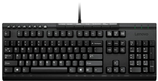 Lenovo Enhanced Performance Usb Gen Ii Keyboard Qwerty Us English Black