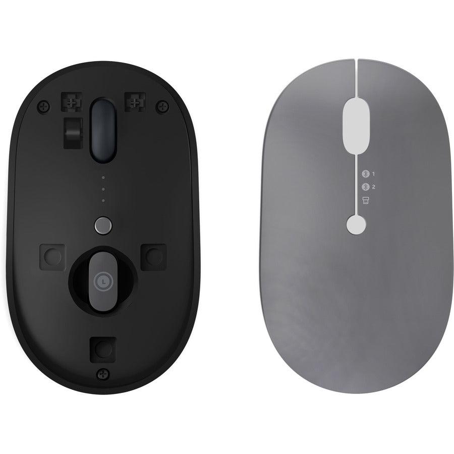 Lenovo Go Multi-Device Mouse Ambidextrous Rf Wireless+Bluetooth Optical 2400 Dpi