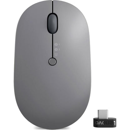 Lenovo Go Multi-Device Mouse Ambidextrous Rf Wireless+Bluetooth Optical 2400 Dpi