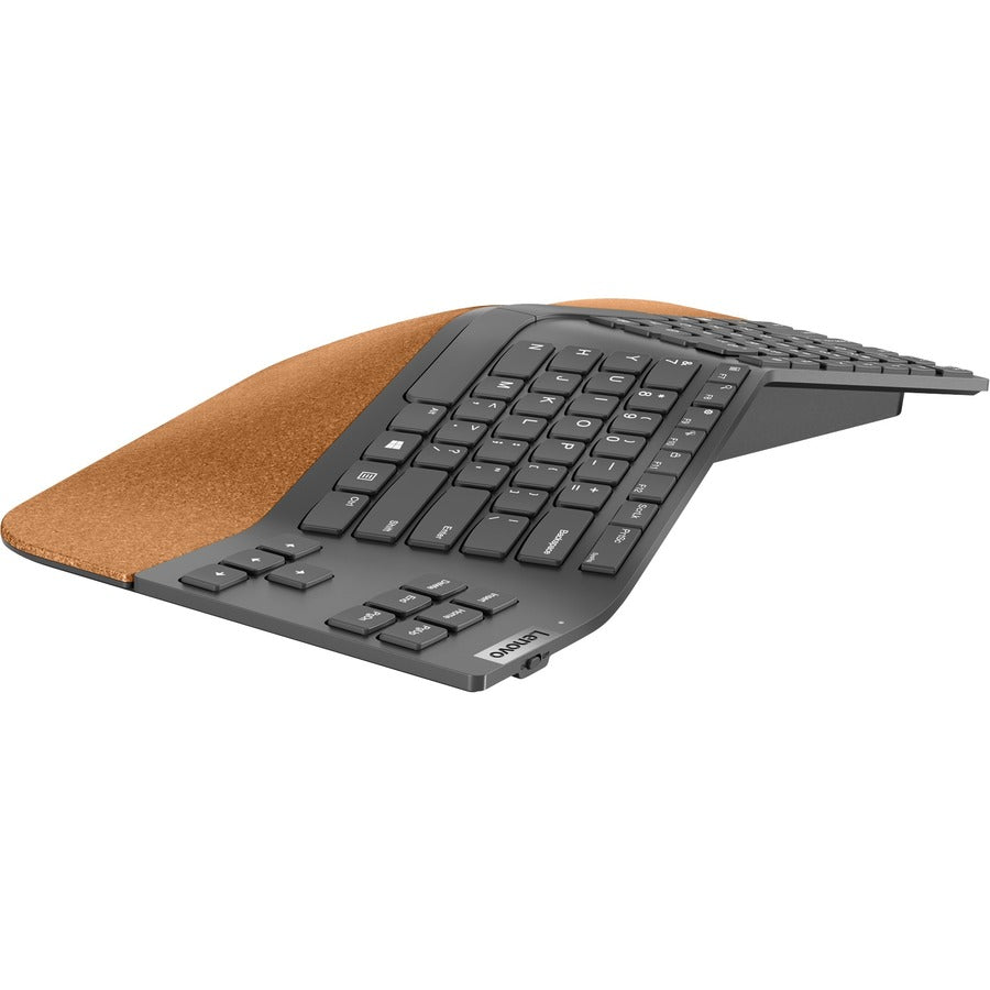 Lenovo Go Wireless Split Keyboard Rf Wireless Us English Grey