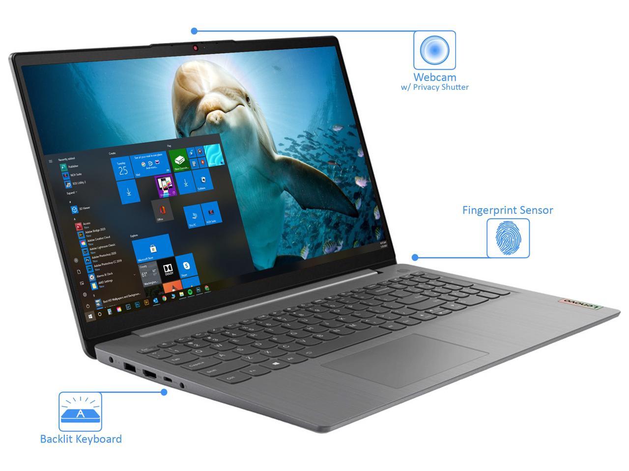 Lenovo Ideapad 3 Laptop, 15.6" Fhd Display, Intel Core I7-1165G7 Upto 4.7Ghz, 20Gb Ram, 512Gb Nvme Ssd, Hdmi, Wi-Fi, Bluetooth, Windows 10 Pro