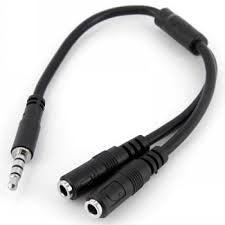 Lenovo Startech Headset Splitter Audio Cable 2 X 3.5Mm 3.5Mm Black