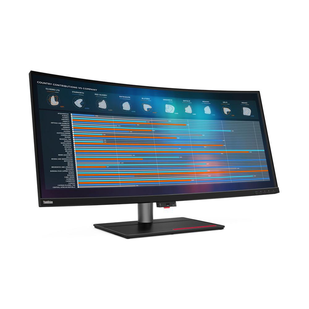 Lenovo Thinkvision P40W-20 100.8 Cm (39.7") 5120 X 2160 Pixels 5K Ultra Hd Led Black